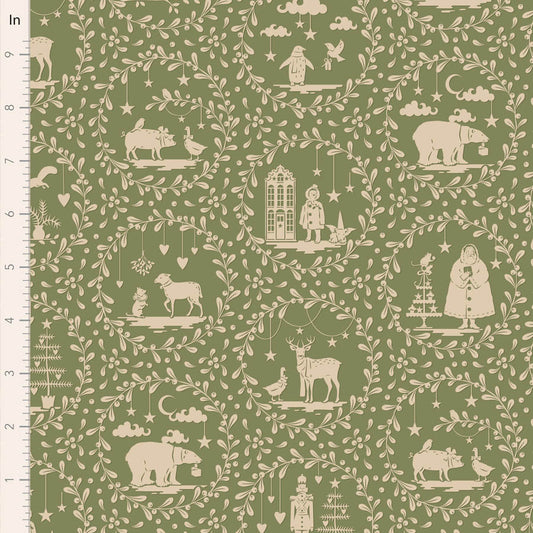 Paperscenes Artichoke- Merry Little Christmas - Tilda
100% Cotton
43/44"