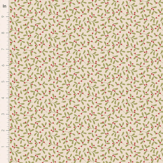 Mistletoe Cream - Merry Little Christmas - Tilda
100% Cotton
43/44"