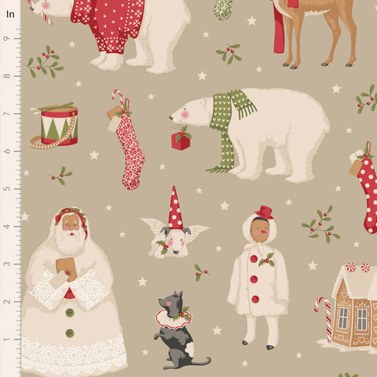 Winterfriends Clay - Merry Little Christmas - Tilda
100% Cotton
43/44"
