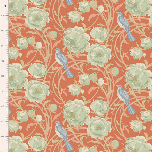 Cora - Coral
Songbird Collection
From Tilda
100% Cotton
44/45"