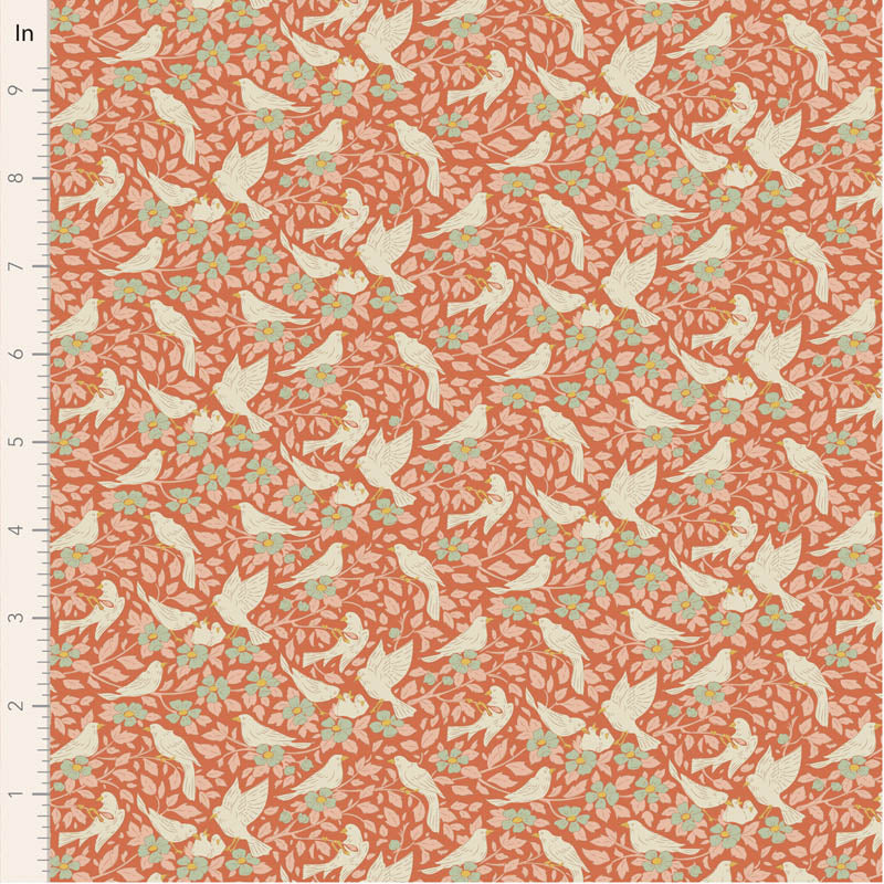 Ava - Coral
Songbird Collection
From Tilda
100% Cotton
44/45"