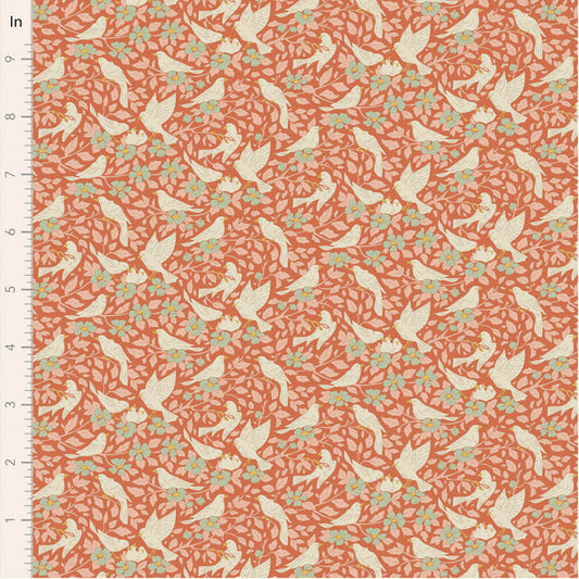 Ava - Coral
Songbird Collection
From Tilda
100% Cotton
44/45"