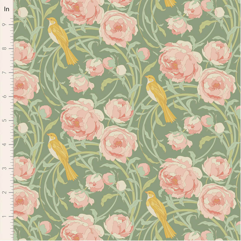Cora - Sage
Songbird Collection
From Tilda
100% Cotton
44/45"