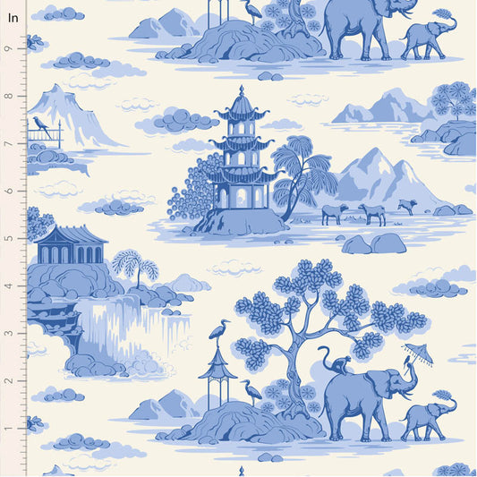 Cottonview - Cream
Something Blue Collection
From Tilda
100% Cotton
44/45"