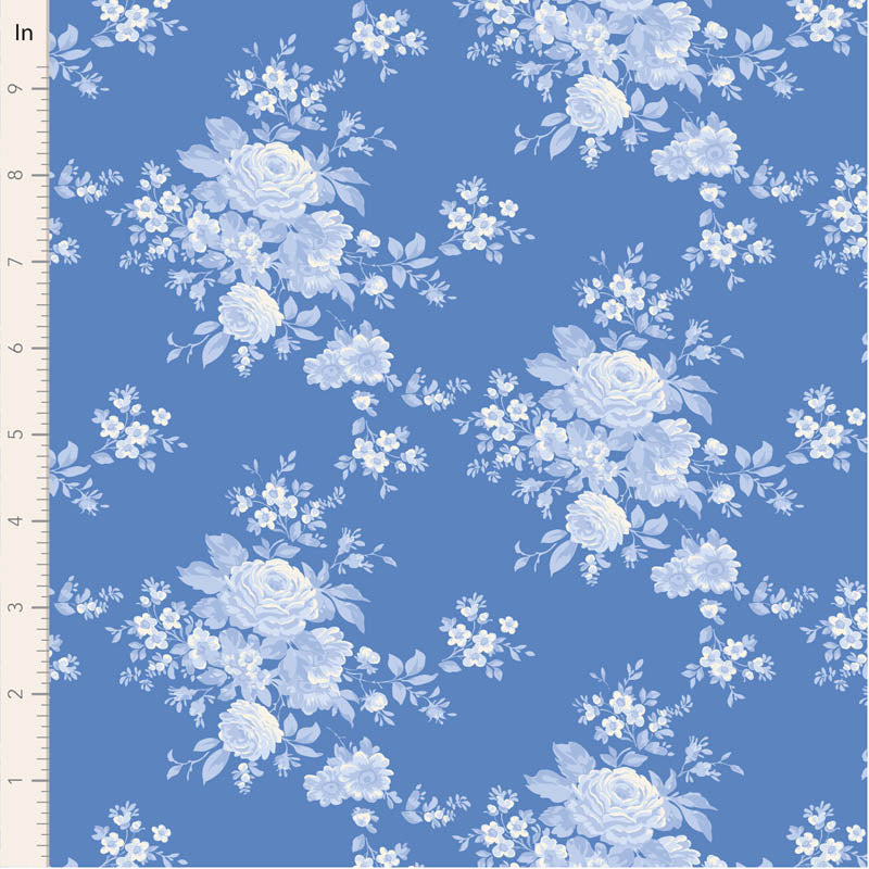 Carol - Cornflower
Something Blue Collection
From Tilda
100% Cotton
44/45"
