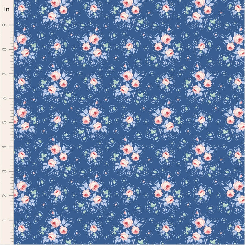 First Kiss - Denim
Something Blue Collection
From Tilda
100% Cotton
44/45"
