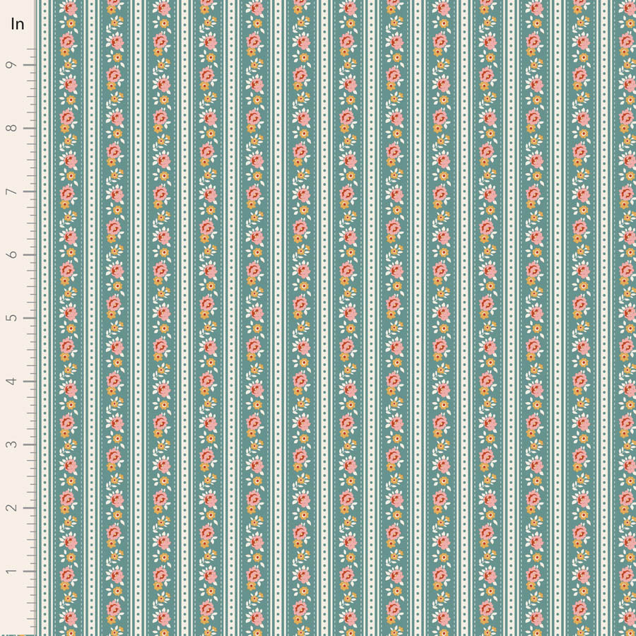 Agnes Teal
Village Life Collection
From Tilda
100% Cotton
44/45"