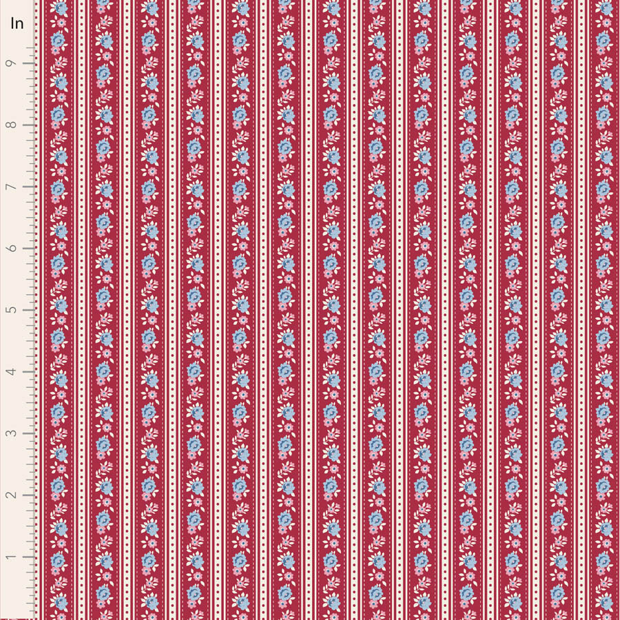 Agnes Burgundy
Village Life Collection
From Tilda
100% Cotton
44/45"