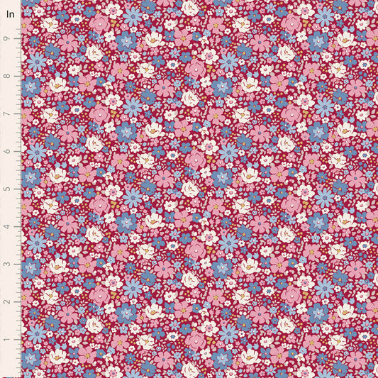 Esther Burgundy
Village Life Collection
From Tilda
100% Cotton
44/45"