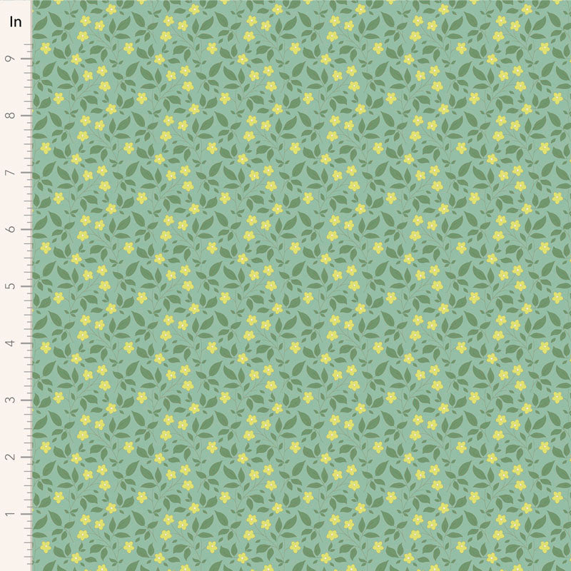 Tipsy Teal 
Sunday Brunch
From Tilda
100% Cotton
44/45"