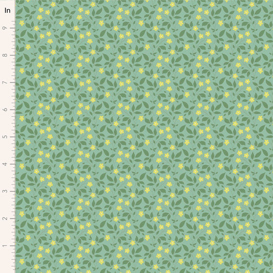 Tipsy Teal 
Sunday Brunch
From Tilda
100% Cotton
44/45"