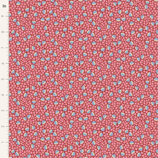 Bellflower-Pink-Wallflower Collection-From Tilda-100% Cotton-44/45"