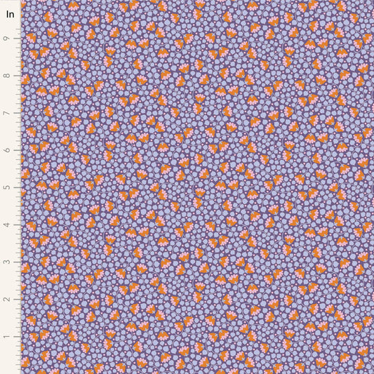 Bellflower-Thristle-Wallflower Collection-From Tilda-100% Cotton-44/45"