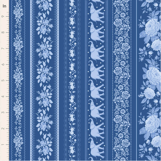 Borders - Night -  Something Blue - Tilda