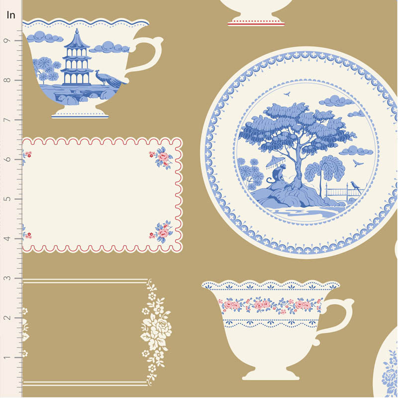 Labels & Ornaments - Ochre
Something Blue Collection
From Tilda
100% Cotton
44/45"