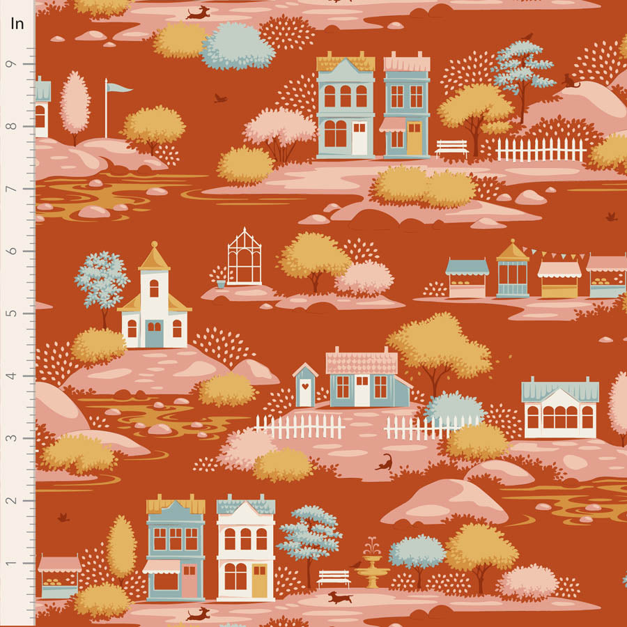 Village Rust
Village Life Collection Blender
From Tilda
100% Cotton
44/45"