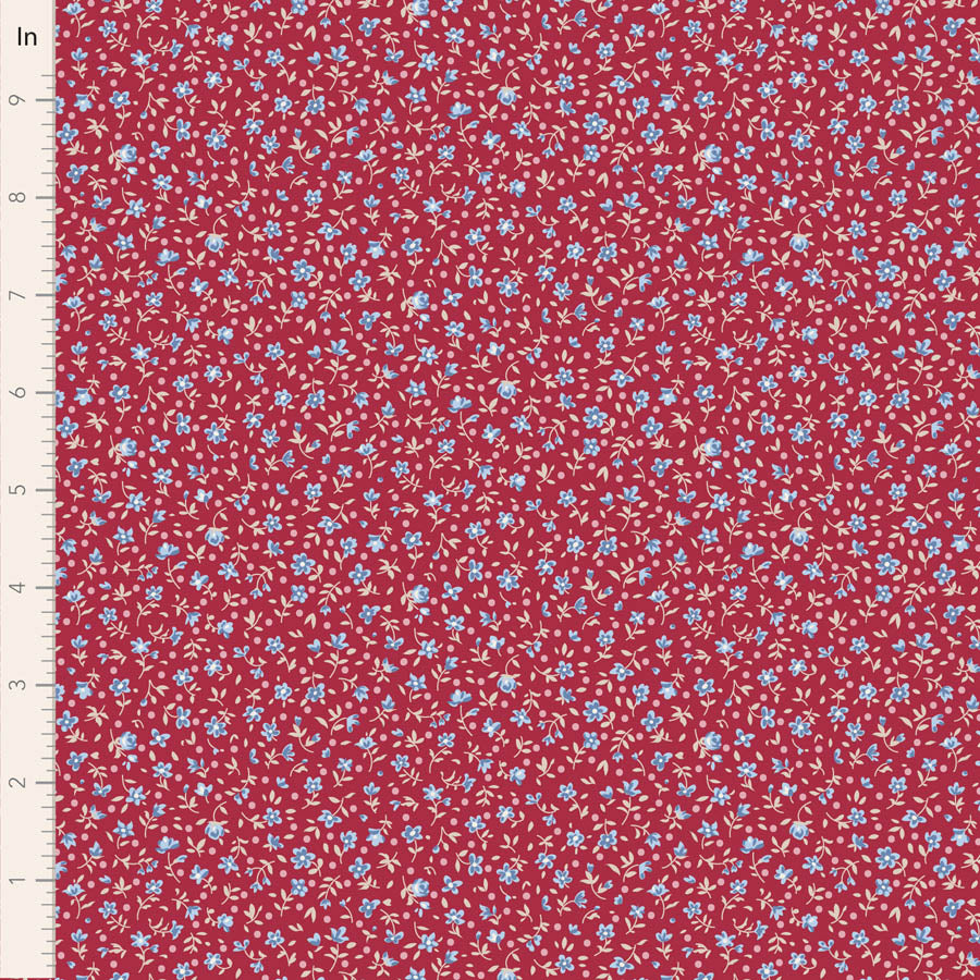 Mae Burgundy
Village Life Collection Blender
From Tilda
100% Cotton
44/45"
