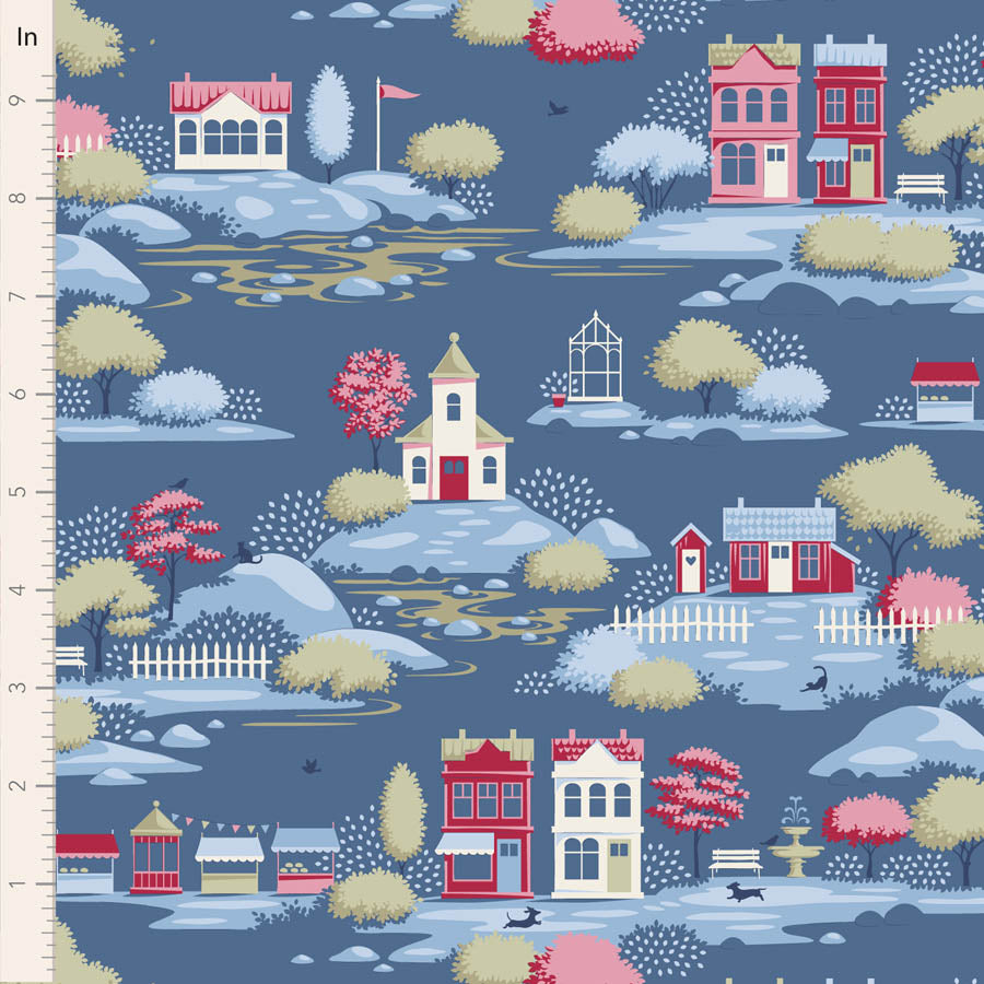Village Blue
Village Life Collection Blender
From Tilda
100% Cotton
44/45"