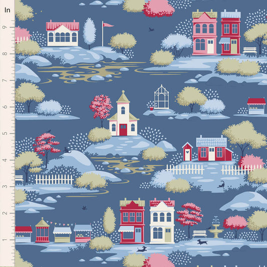 Village Blue
Village Life Collection Blender
From Tilda
100% Cotton
44/45"