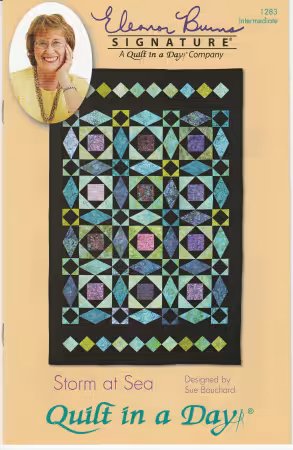 Storm at Sea Quilt Pattern-From Quilt In A Day-By Sue Bouchar
