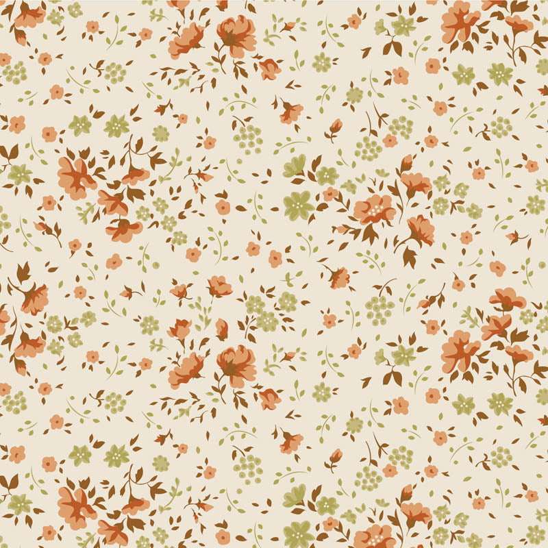 Elli Ginger/OliveWide Back
From Tilda
100% Cotton
108"