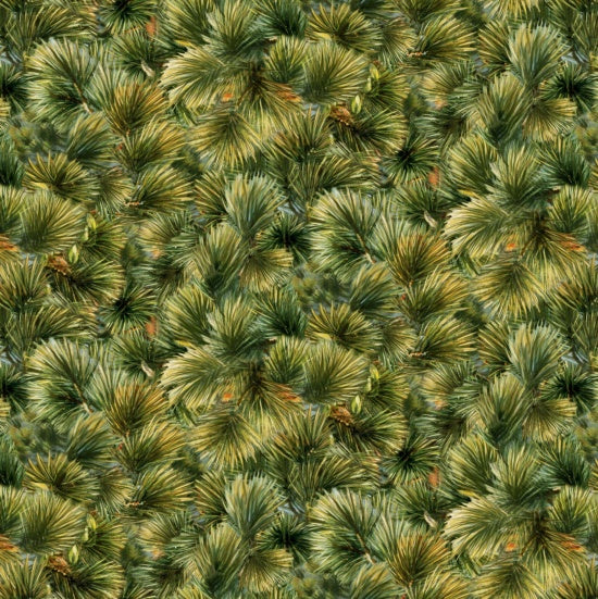 Landscape Medley Pine Needles-
From Elizabeths Studio-Landscape Medley Collection-100% Cotton-43/44"