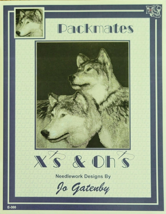 Packmates Cross Stitch Pattern  From x'x & Oh's   Needlework Design By Jo Gatenby