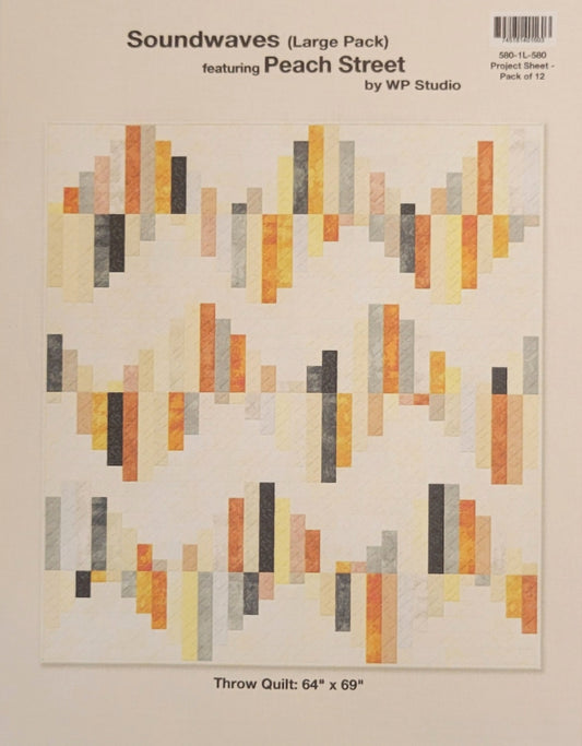 Soundwaves - Peach Street Quilt Kit