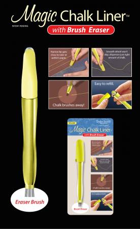 Magic Chalkliner Yellow With Brush Eraser  From Taylor Seville Original