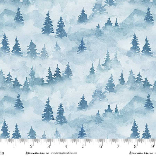 Turquoise Trees - Valley View
From Henry Glass
By Hollis Kitchin Designs
100% Cotton
44"