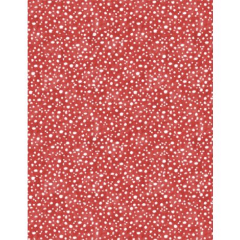 Gnome & Garden - Mushroom Dots - Red  From Wilmington  By Susan Winget  100% Cotton  44/45"
