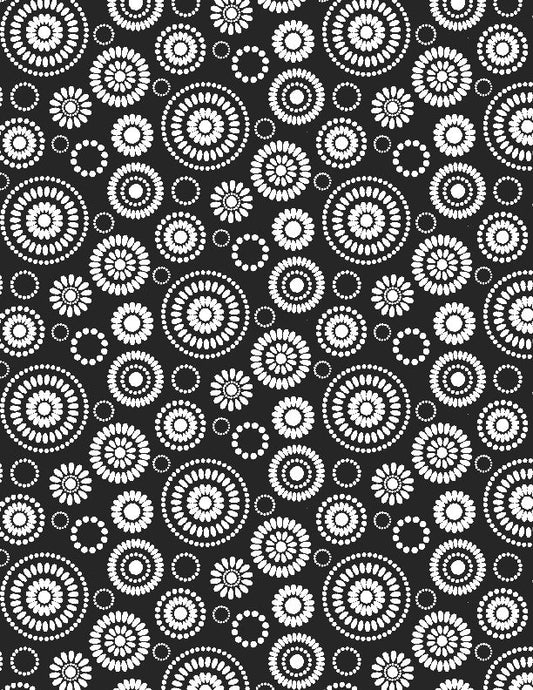 Illusion Collection - Medallions - Black
By Joy Ting
From Wilmington Fabric
100 % Cotton
44/45"