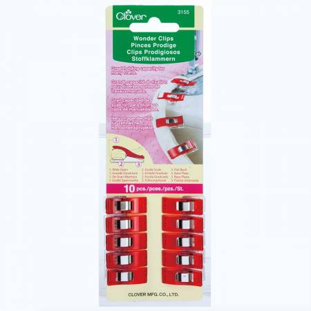 Wonder Clips Assorted Colours 10pc