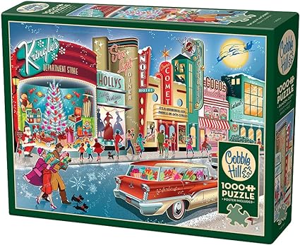 Vintage Main Street Puzzles  - 1000 PC