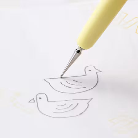 Metal Hera® with Stylus
From Clover Needlecraft
Use for sewing, quilting, embroidery, crafts, and more! This tool from Clover will feed fabric, make creases, trace patterns and rip out seams.
Features two ends:
Hera
Stylus
Made of: Metal / Plastic
Use: Quilting/sewing