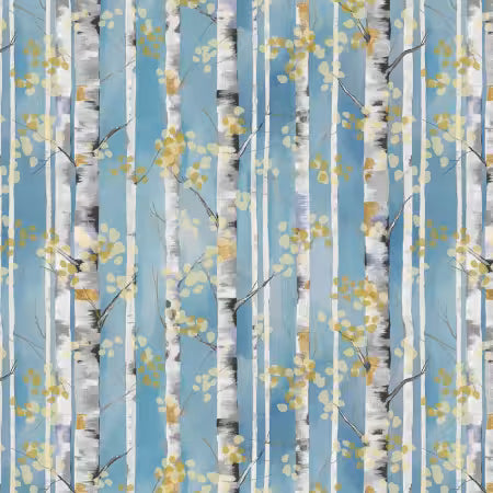 Slate Birch Trees 8in repeat
From Studio E
By Funny Girl
Behind Blue Eyes by Funny Girl Collection
100% Cotton
44/45"
