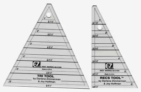 Tri-Recs Triangle Ruler-From EZ International-By Darlene Zimmerman and Joy Hoffman