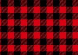 Purley Canadian Eh? Under the Northern Lights - Lumber Jack Crimson  From Rober Kaufan Inc,  For J.N. Harper  100% Cotton  43/44"