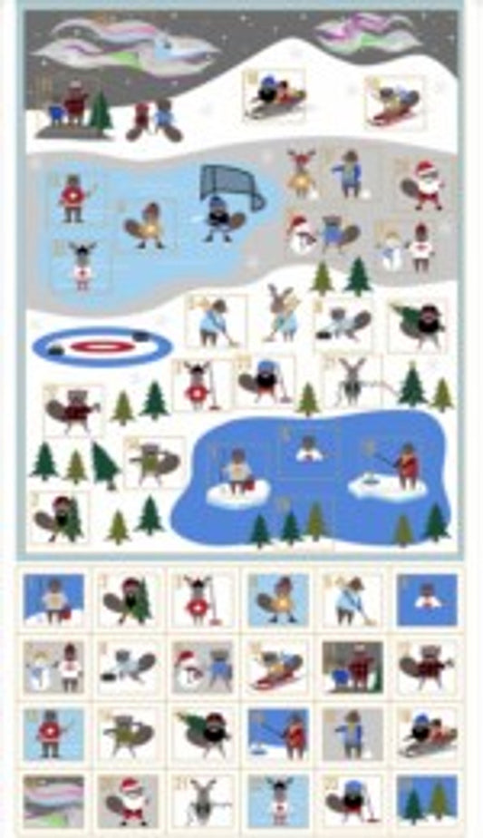 Advent Calendar - White - Purely Canadian Eh??
From Robert Kaufman Inc,
For J.N. Harper
100% Cotton
44" wide