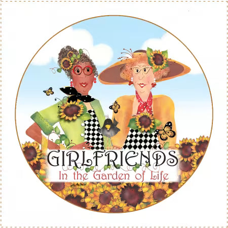 Fabric Panel 5in Round Girl Gardening 2
From Jody Houghton Designs
By Jody Houghton