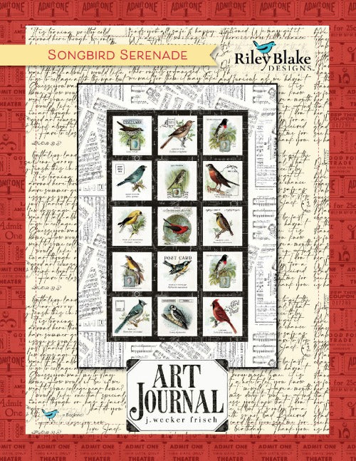 Songbird Serenade Quilt Kit From Riley Blake By Janet Wecker Frisch - Art Journal Collection