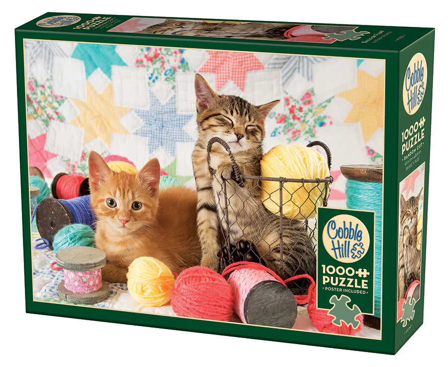 Balls of Fluff Puzzle - 1000 PC
From Cobble Hill
Finished Size: 26.625 Inches x 19.25 Inches