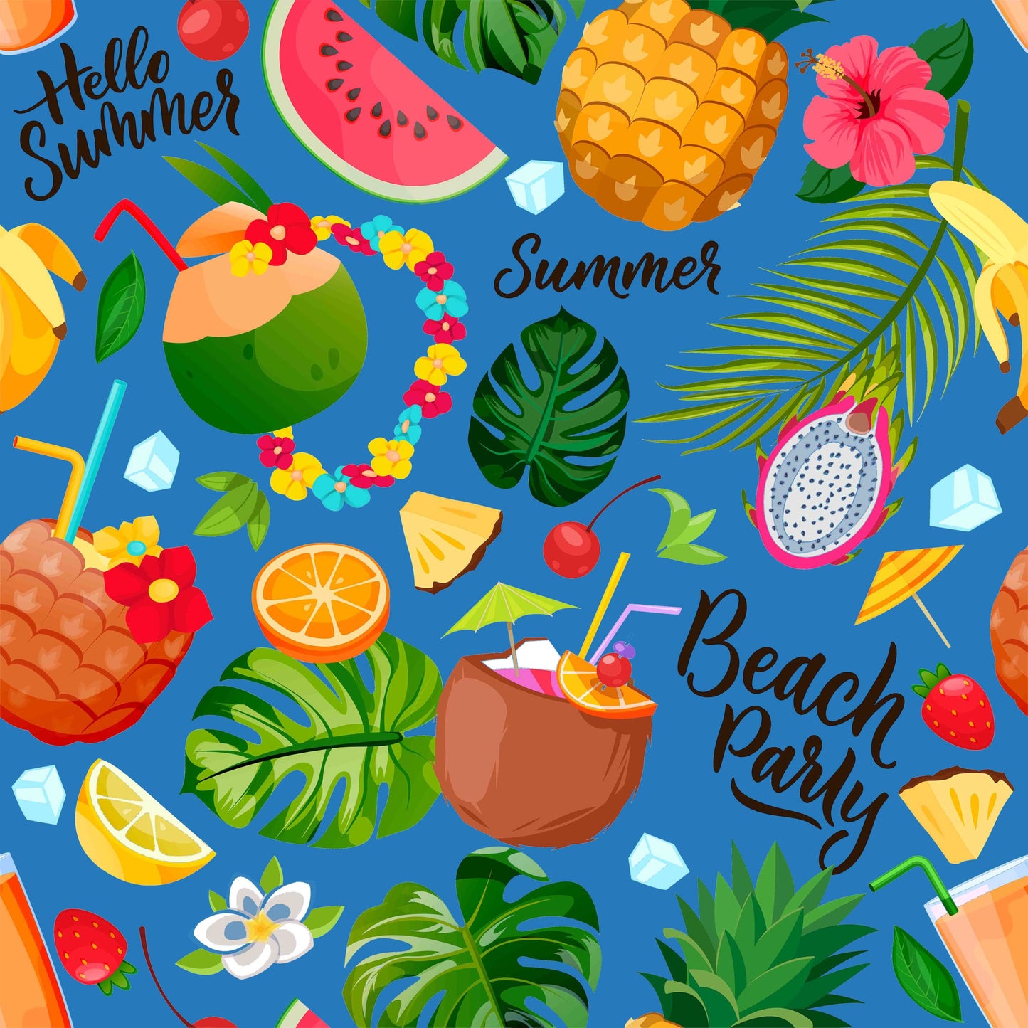 Beach Party Microfibre
80% Polyester / 20% Nylon
60"