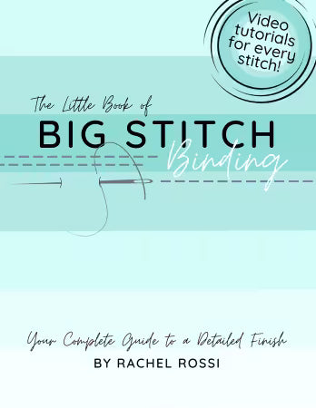The Little Book of Big Stitch Binding
From: Rachel Rossi Design
Pages: 29
Publish Date: 05/16/2025
Size: 4-1/4in x 5-1/2in
Softcover