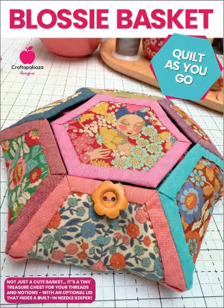 Blossie Basket - Includes Quilt As You Go Hexi Template
From Creative Abundance
By Nic Vaughan