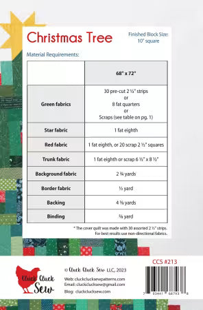 Christmas Tree Quilt Pattern