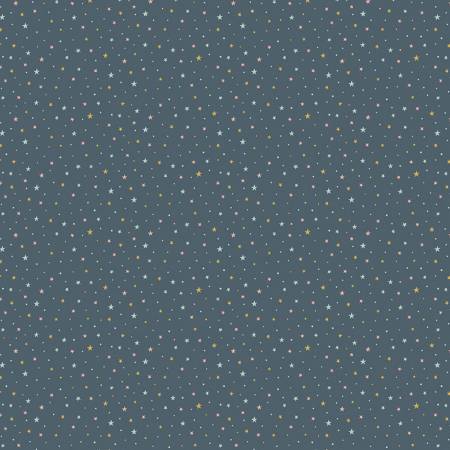 Grey Stars & Tiny Dots  From Timeless Treasures  Ooh La Llama by TT Fabrics Collection  100% Cotton  44/45"
