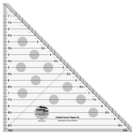 Creative Grids Folded Corner Clipper Tool XL-From Creative Grids USA-By Susan Nelson