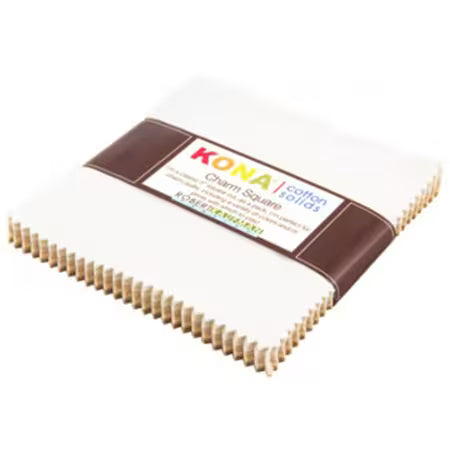 Not Quite White - Charm Squares - Kona
Mix of 42 Cream 5 Inch Squares
From Robert Kaufman Fabrics
100% Cotton