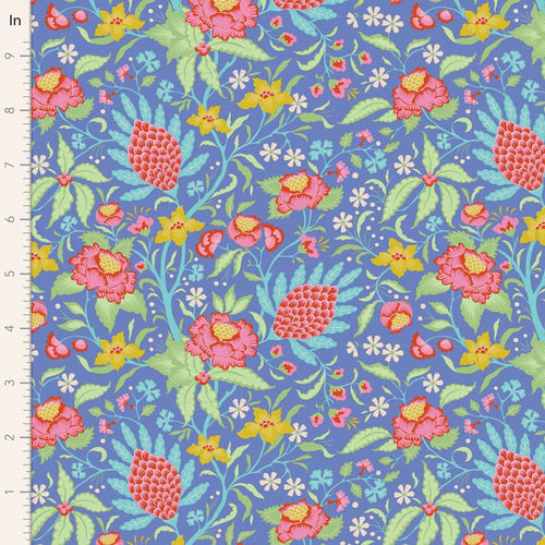 Flowertangle Blue Bloomsville Collection From Tilda